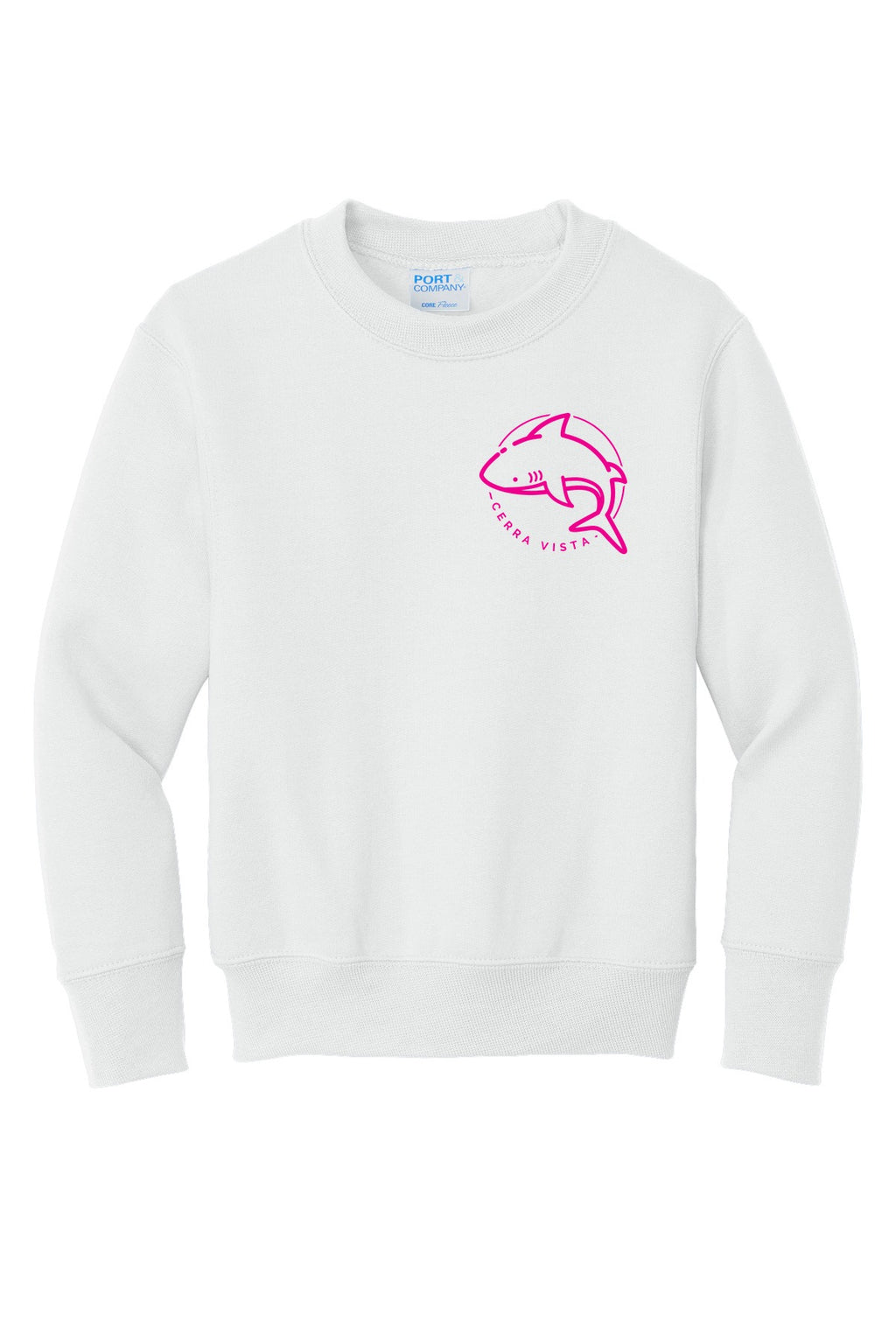 Cerra Vista Elementary School Youth Crewneck Sweatshirt front