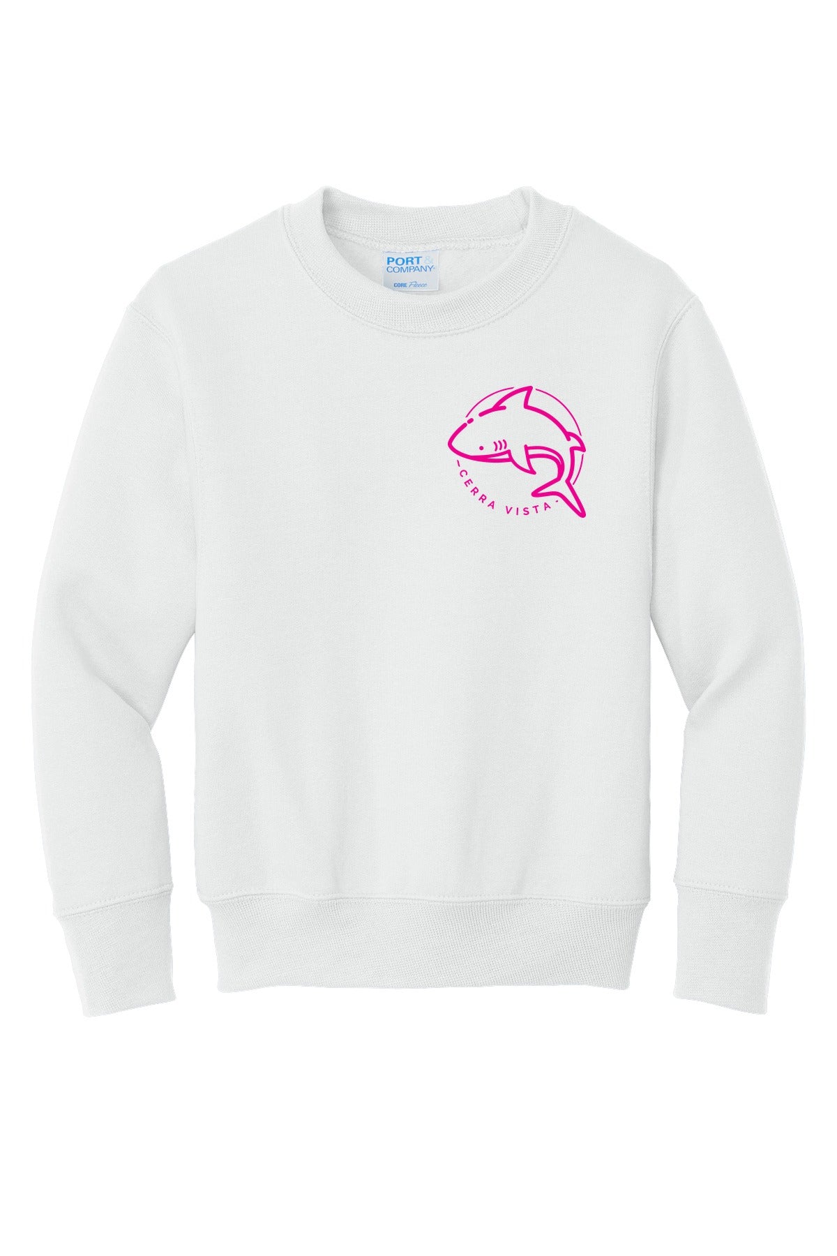 Cerra Vista Elementary School Youth Crewneck Sweatshirt front
