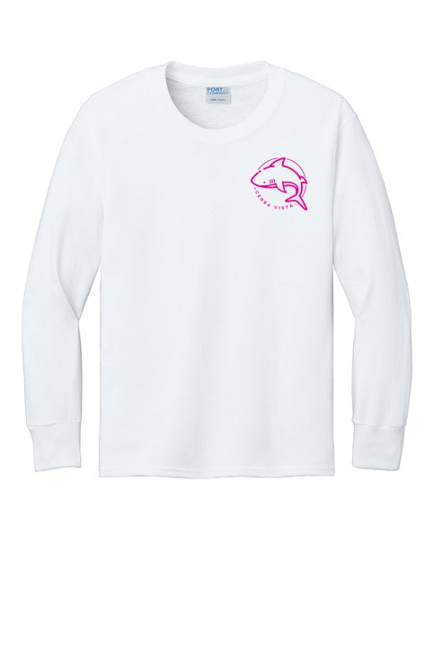 Cerra Vista Elementary School Youth Long Sleeve Core Cotton Tee front