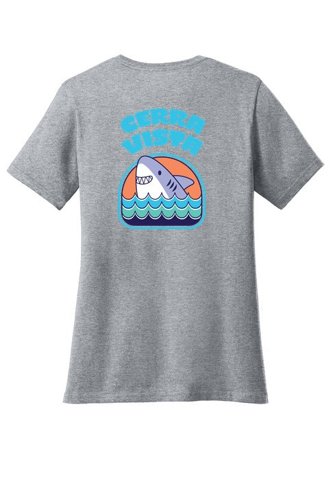 Cerra Vista Elementary School Women's Core Cotton Tee back