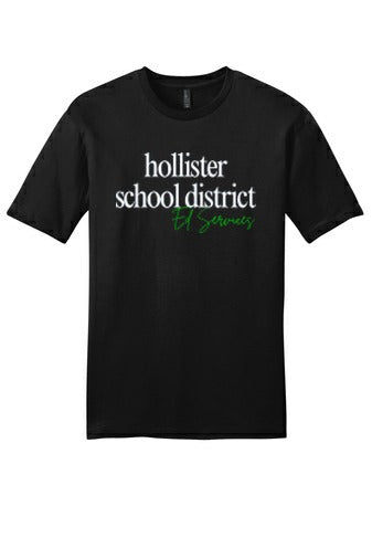 Hollister School District Very Important Tee front