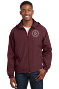 Rancho San Justo Staff Hooded Raglan Jacket front