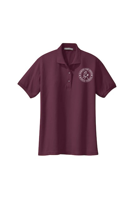 Rancho San Justo Staff Ladies Silk Touch Polo front