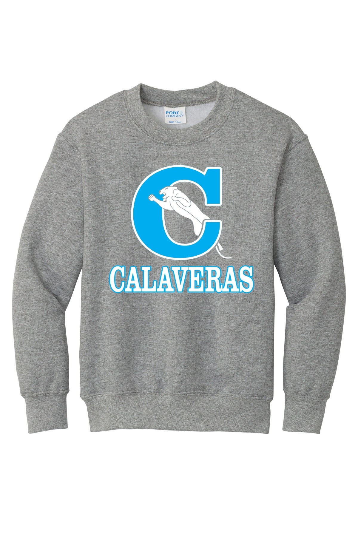 Calaveras Elementary Youth Crewneck Sweatshirt front