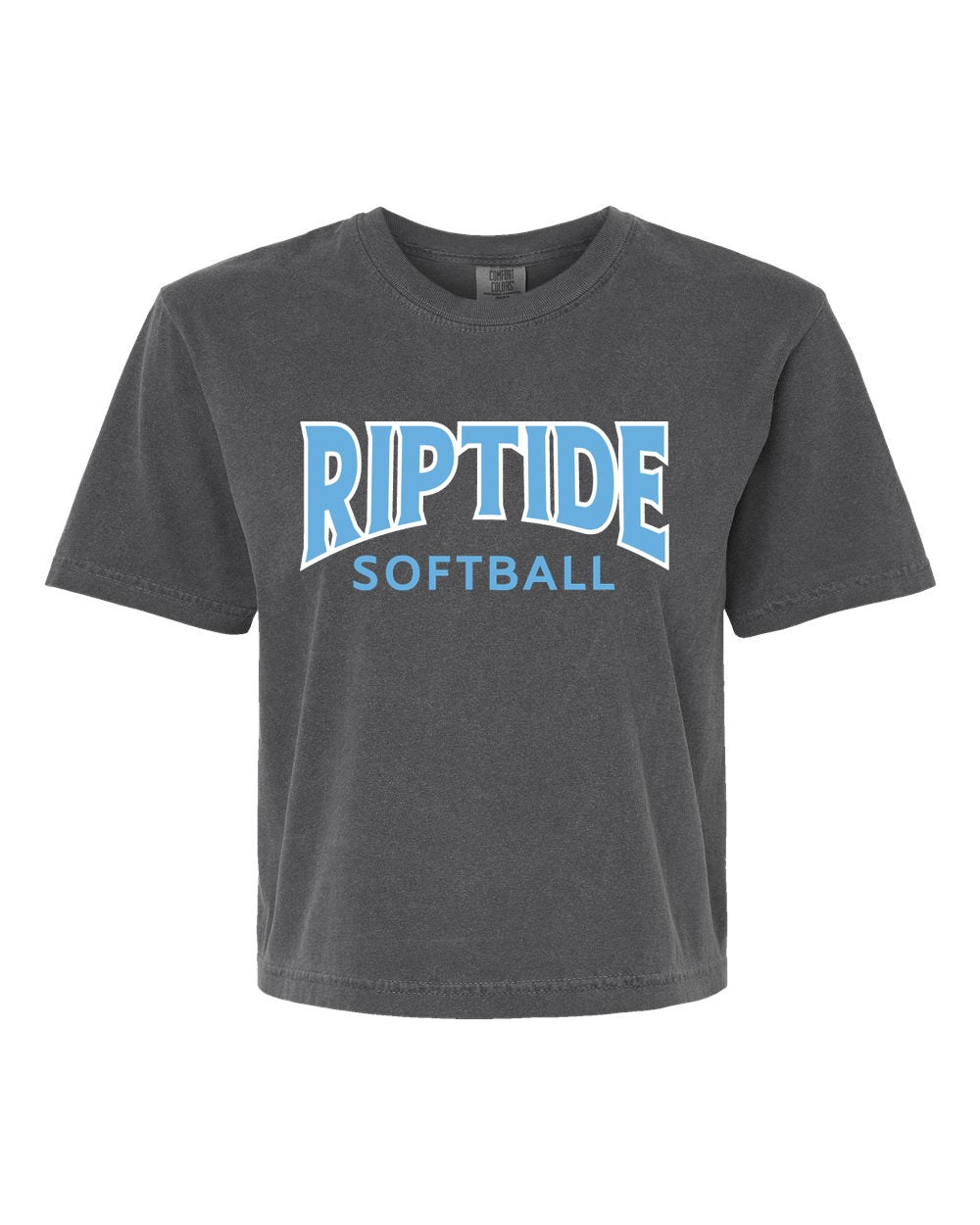 Riptide Softball Women's Heavyweight Boxy Tee 3023cl front