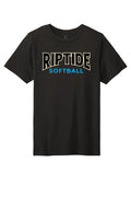Riptide Softball Youth Made Perfect Tri Crew Tee front