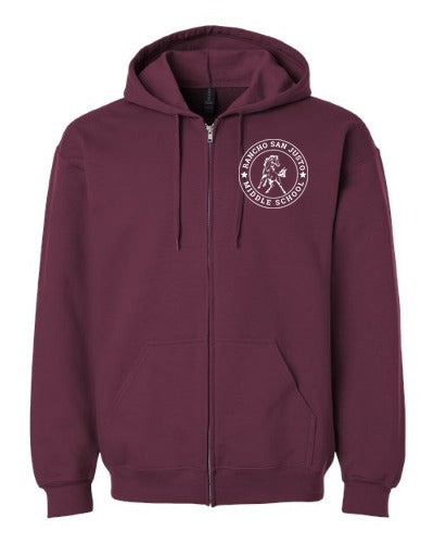 Rancho San Justo Full-zip Hooded Sweatshirt front