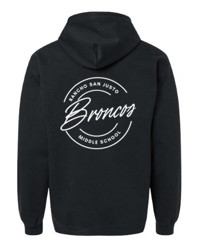 Rancho San Justo Full-zip Hooded Sweatshirt back