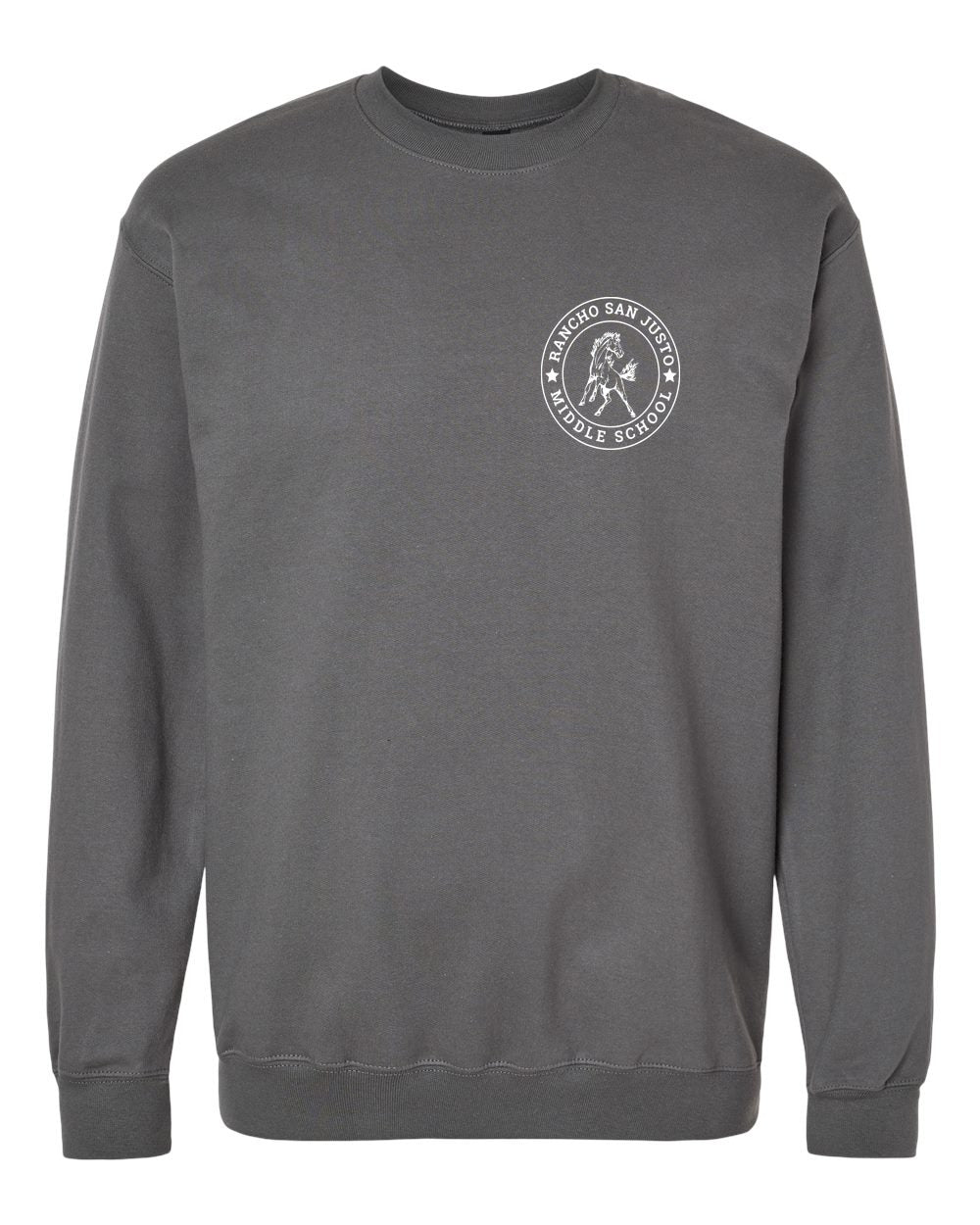 Rancho San Justo Staff Crewneck Sweatshirt front