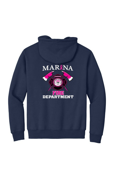 Breast Cancer Awareness Full Zip back