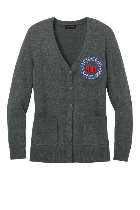911 Tone On Tone Cardigan Sweater front