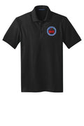 911 Tone On Tone Embroidered Men's Stretch Pique Polo front