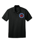 911 Tone On Tone Embroidered Silk Touch Performance Polo front