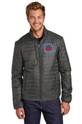 911 Tone On Tone Packable Puffy Jacket front