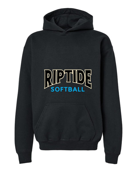 Riptide Softball Youth Pullover Hooded Sweatshirt front