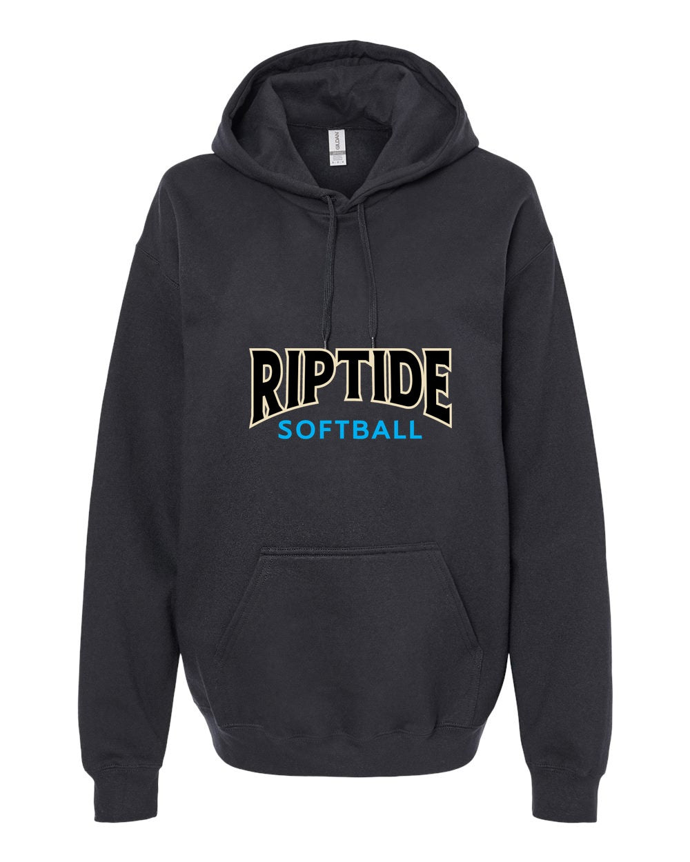 Riptide Softball Adult Pullover Hooded Sweatshirt front