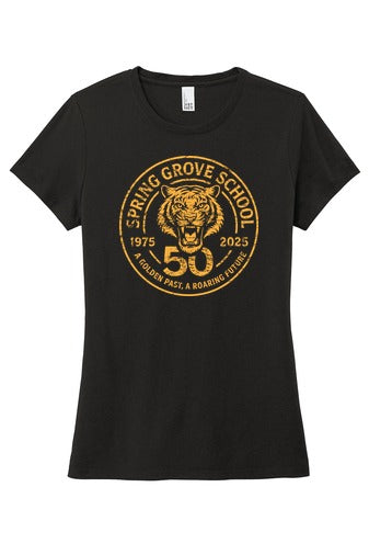 Spring Grove School Made Ladies Perfect Tri Crew Tee front