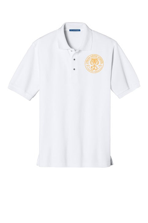 Spring Grove School Silk Touch Polo front