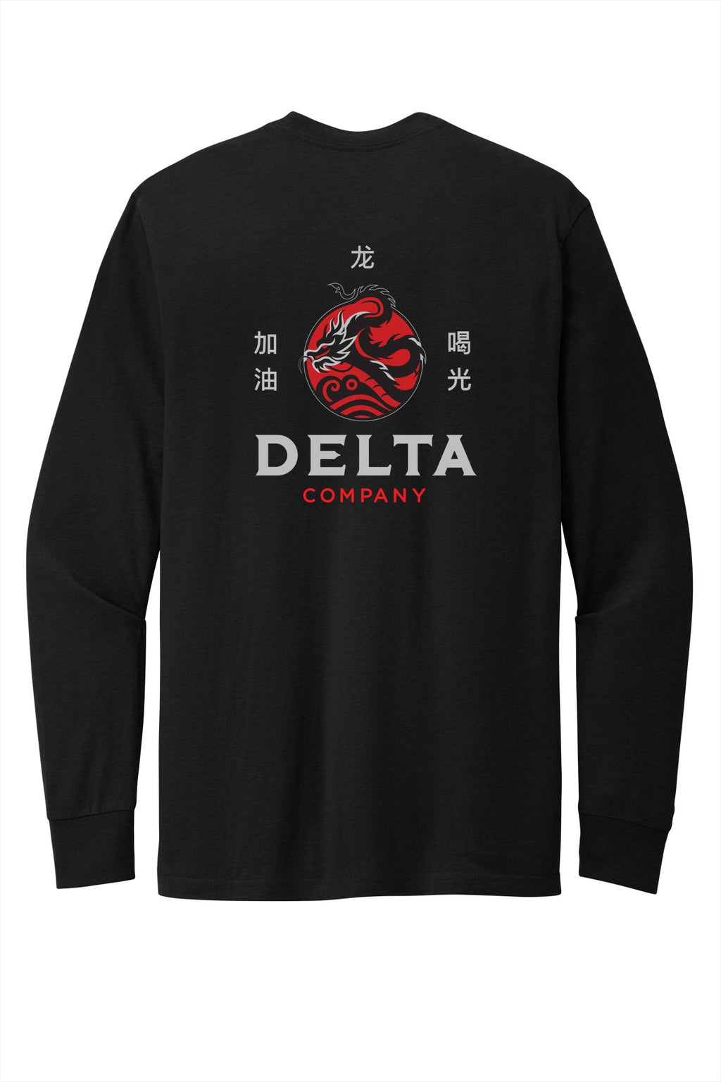 Delta Cadre Perfect Blend Cvc Long Sleeve Tee back