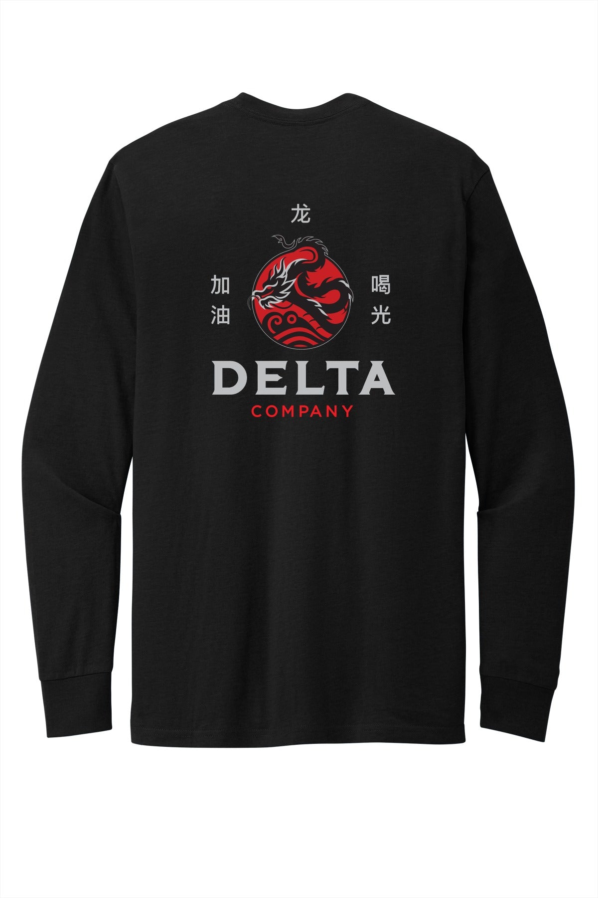 Delta Cadre Perfect Blend Cvc Long Sleeve Tee back