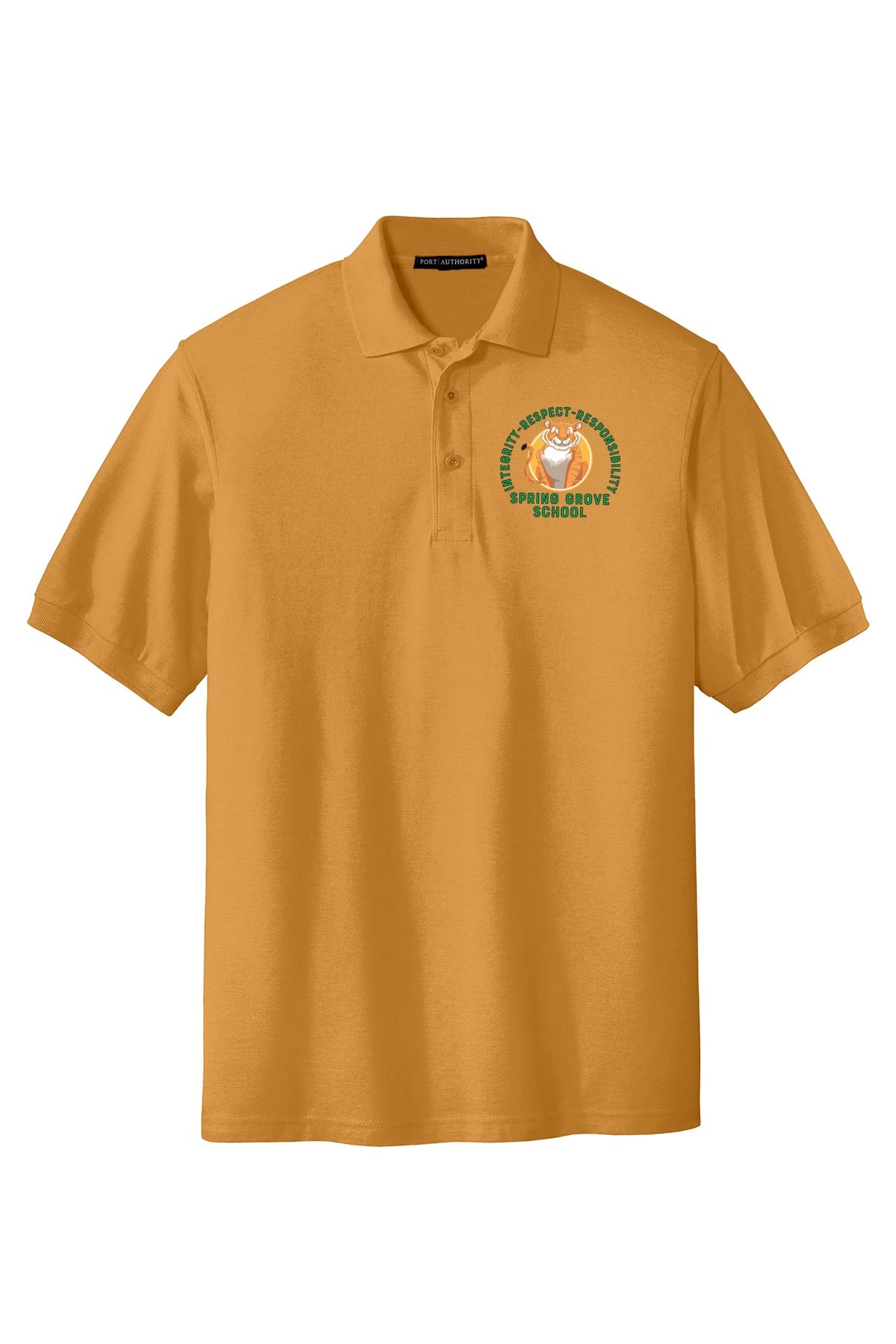 Spring Grove School Silk Touch Polo front