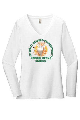Spring Grove School Women’s Very Important Tee Long Sleeve front