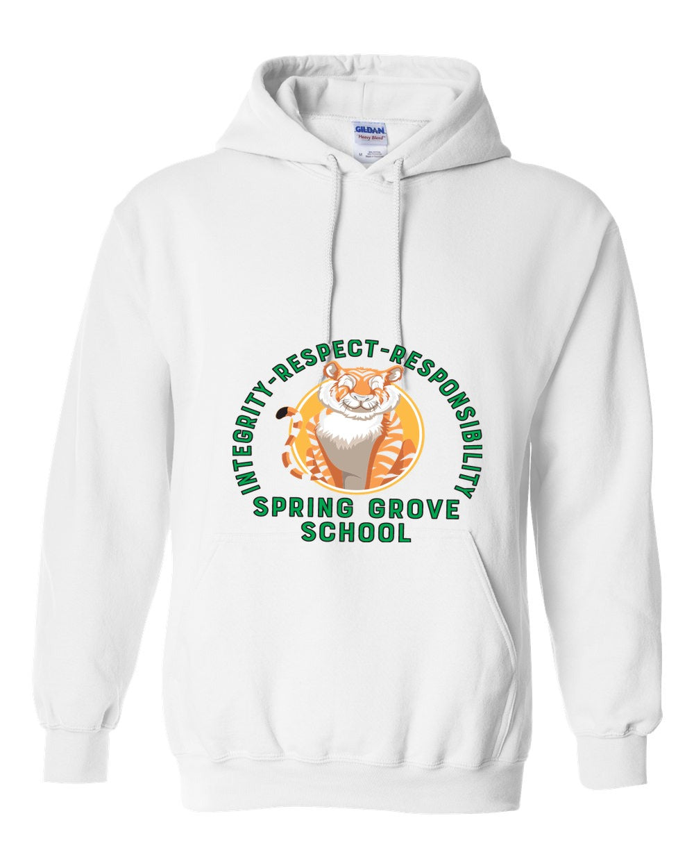 Spring Grove School Heavy Blend Hooded Sweatshirt front
