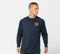 Marina Fire Department Fr Performance Ls Shirt Traditional Sleeve front