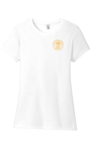 Spring Grove School Made Ladies Perfect Tri Crew Tee front