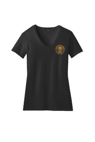Spring Grove School Women's Perfect Blend Cvc V-neck Tee front