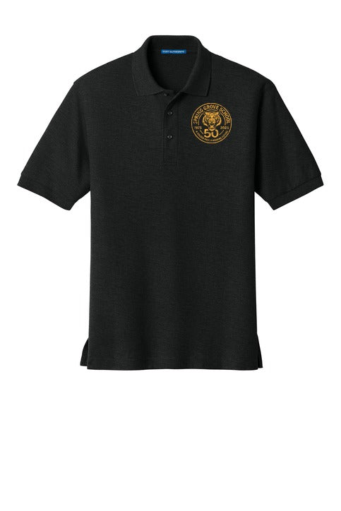 Spring Grove School Silk Touch Polo front