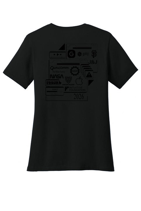 Port Company Ladies 100 Cotton T Shirt back