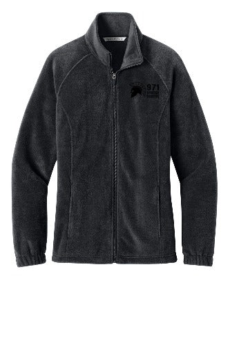 Port Authority Women's Plush Fleece Full-Zip Jacket L190 front