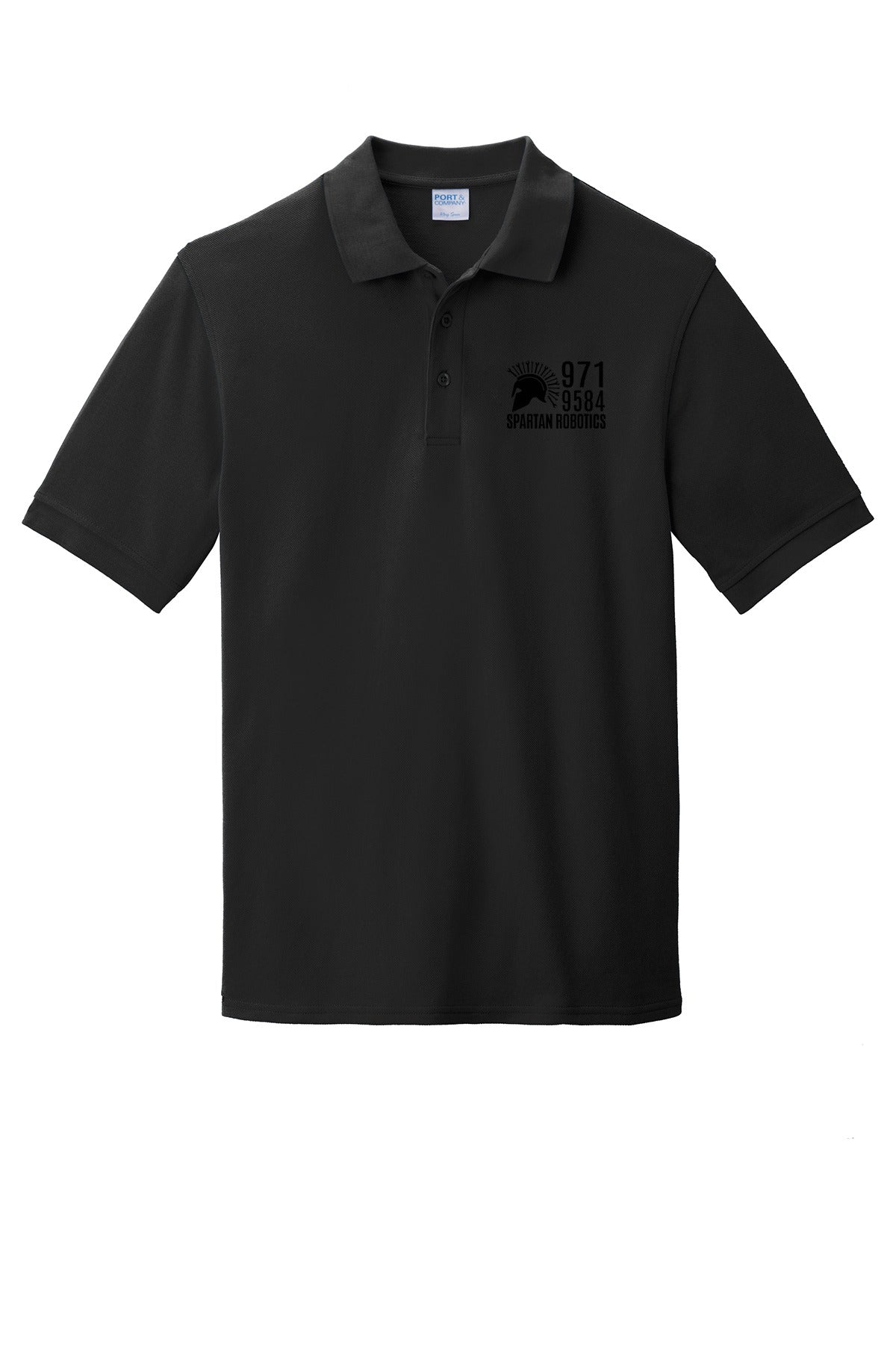 Port & Company Ring Spun Pique Polo front