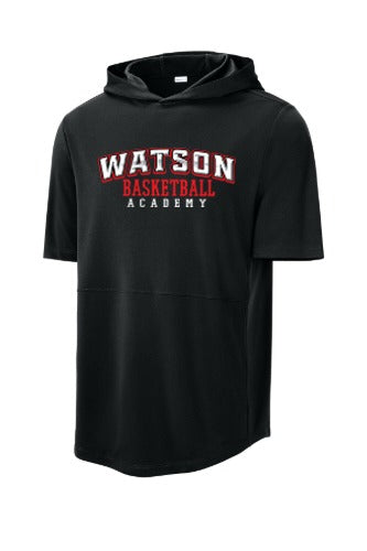 Watson Academy Club Short Sleeve Hoodie front